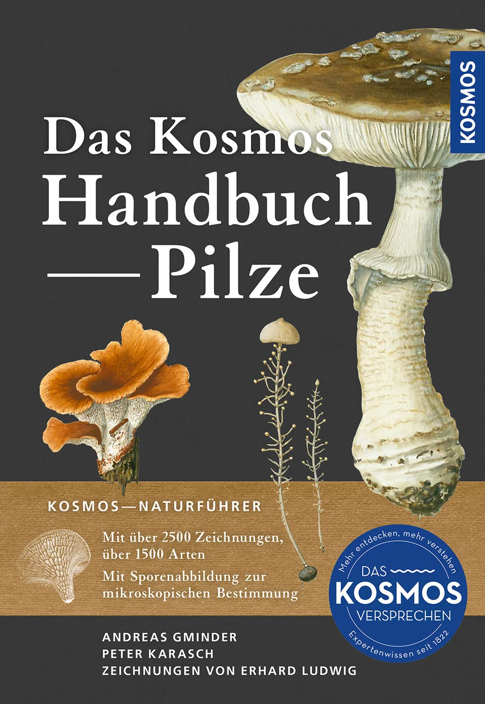 Cover: Das Kosmos Handbuch Pilze